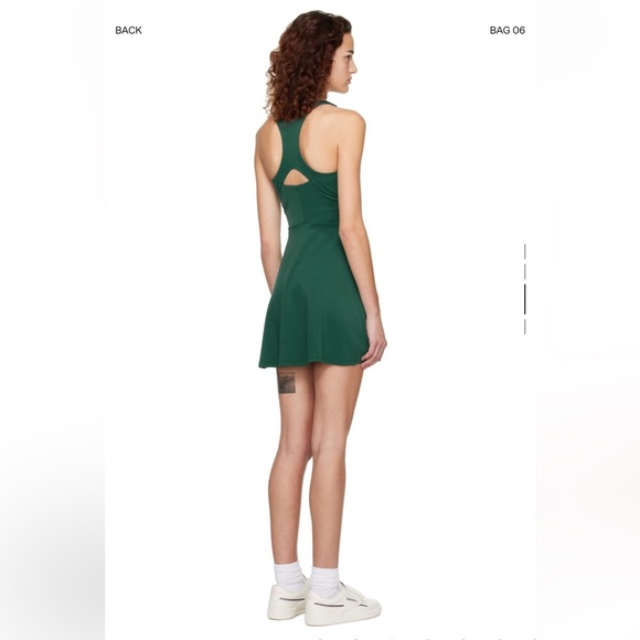 Girlfriend Collective Green Lola Dress - Picture 3 of 4